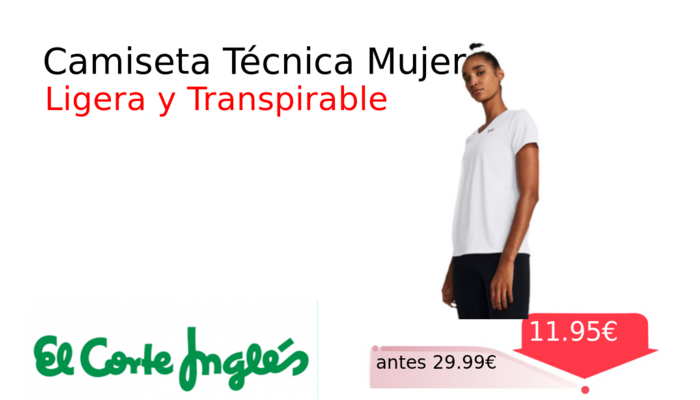 Camiseta Técnica Mujer