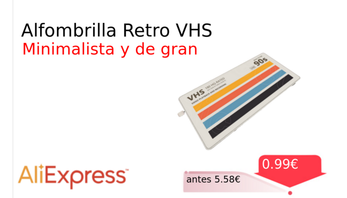 Alfombrilla Retro VHS