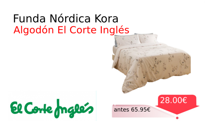 Funda Nórdica Kora