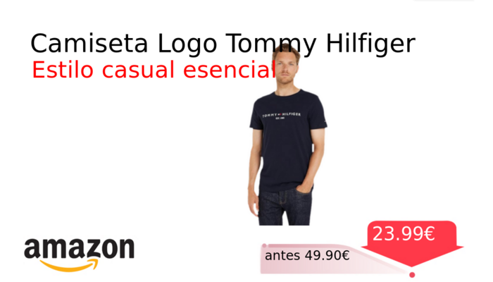 Camiseta Logo Tommy Hilfiger