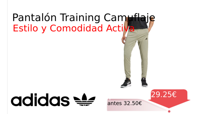 Pantalón Training Camuflaje