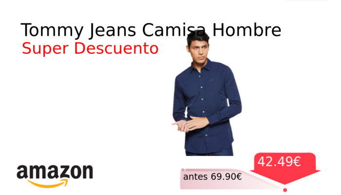 Tommy Jeans Camisa Hombre