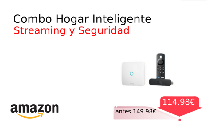 Combo Hogar Inteligente