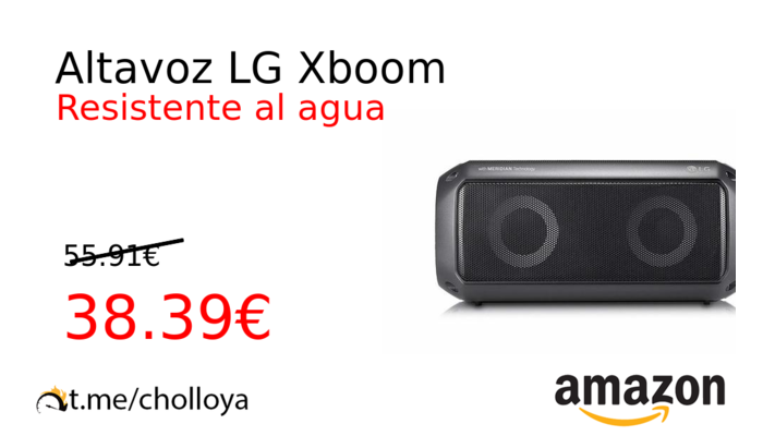 Altavoz LG Xboom 