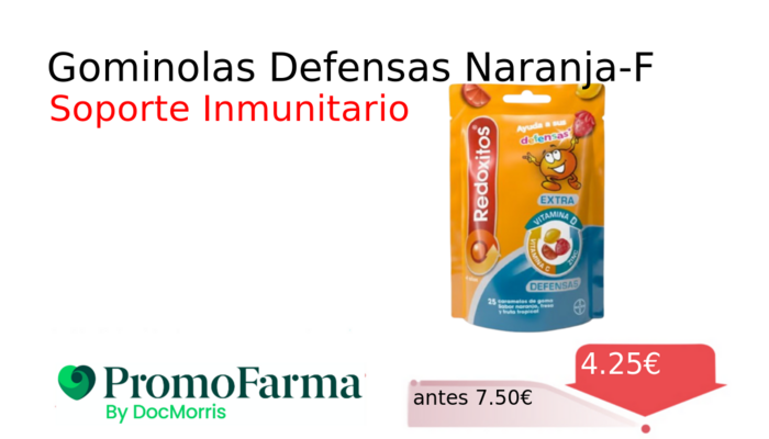 Gominolas Defensas Naranja-F