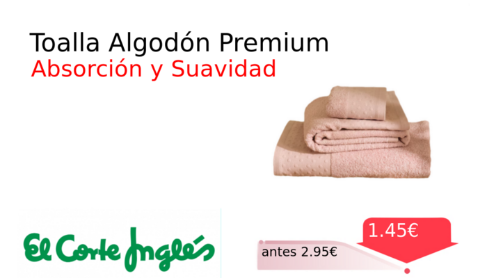 Toalla Algodón Premium
