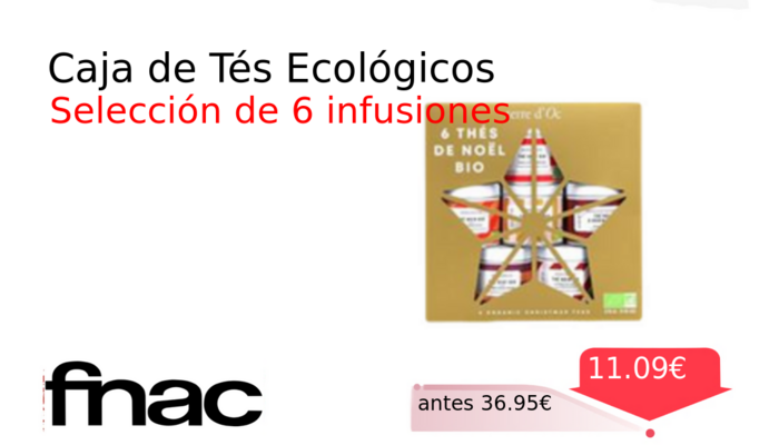 Caja de Tés Ecológicos