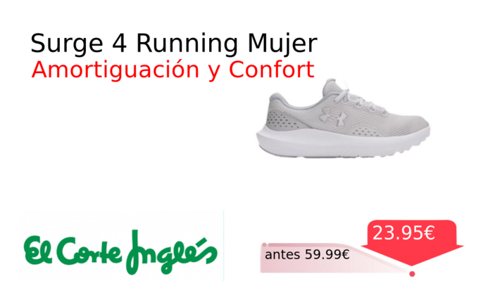 Surge 4 Running Mujer