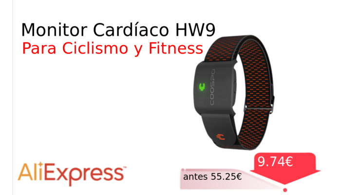 Monitor Cardíaco HW9