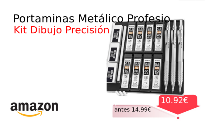 Portaminas Metálico Profesio