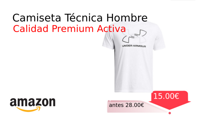 Camiseta Técnica Hombre