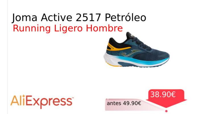 Joma Active 2517 Petróleo