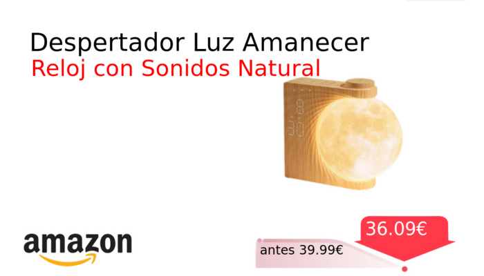 Despertador Luz Amanecer
