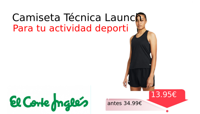 Camiseta Técnica Launch