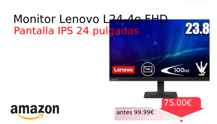 Monitor Lenovo L24-4e FHD