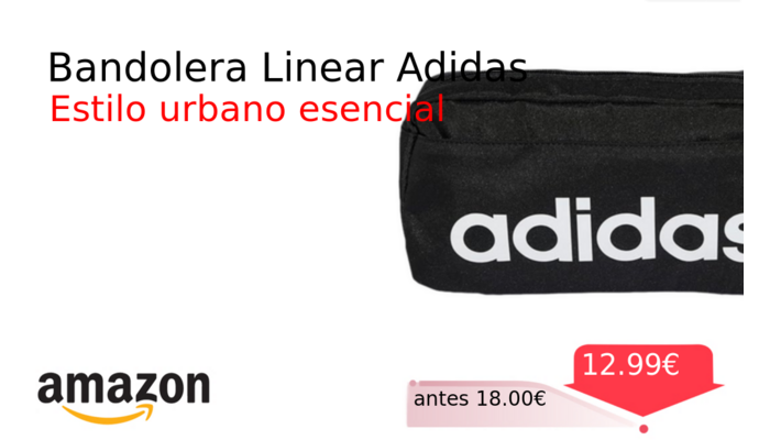 Bandolera Linear Adidas