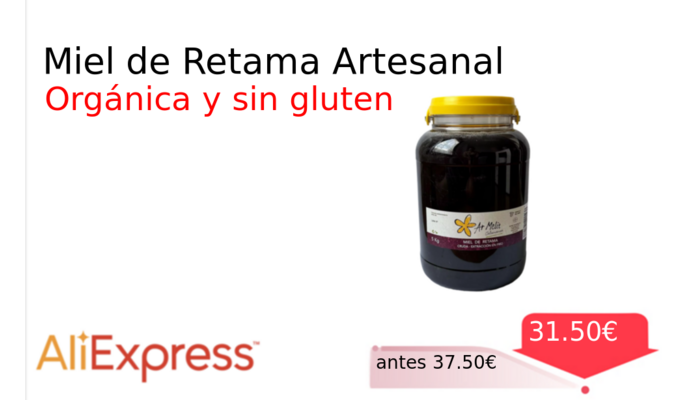 Miel de Retama Artesanal