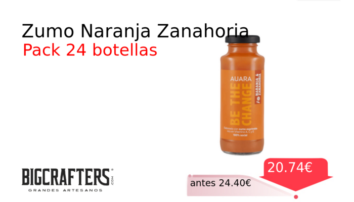 Zumo Naranja Zanahoria