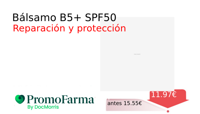 Bálsamo B5+ SPF50