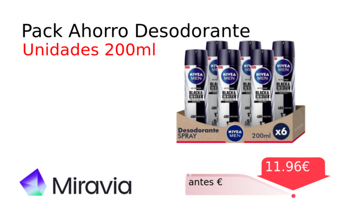 Pack Ahorro Desodorante