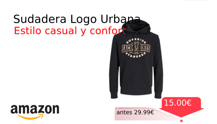 Sudadera Logo Urbana