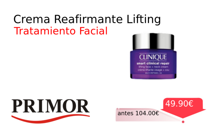 Crema Reafirmante Lifting