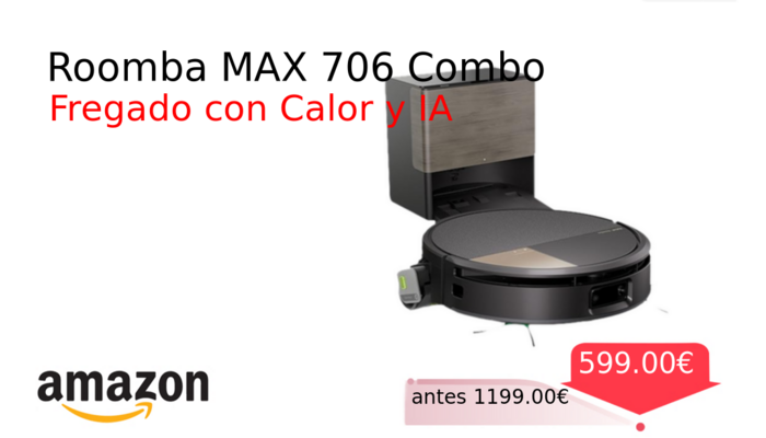 Roomba MAX 706 Combo