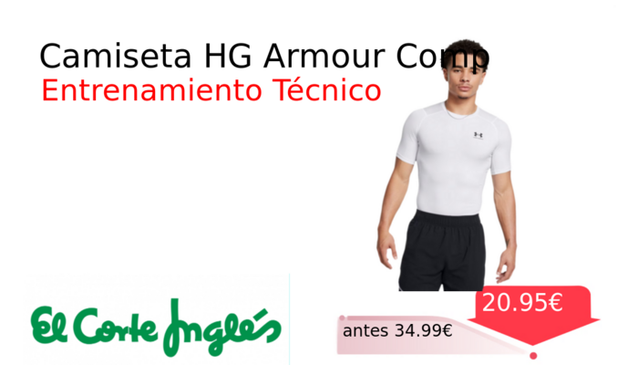 Camiseta HG Armour Comp