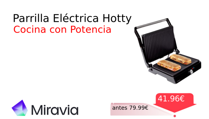 Parrilla Eléctrica Hotty