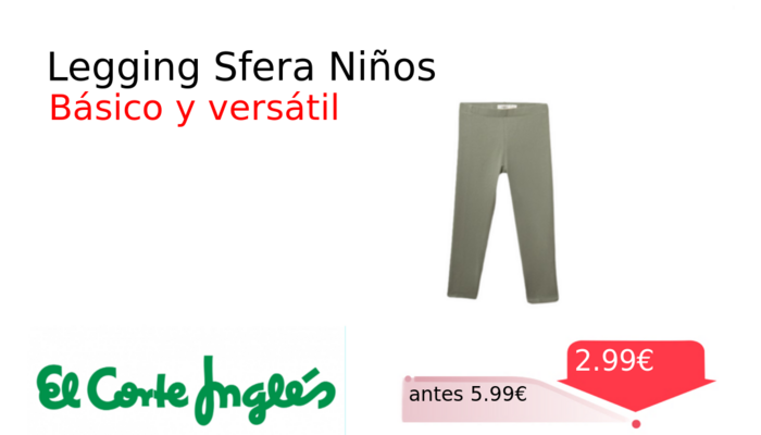 Legging Sfera Niños