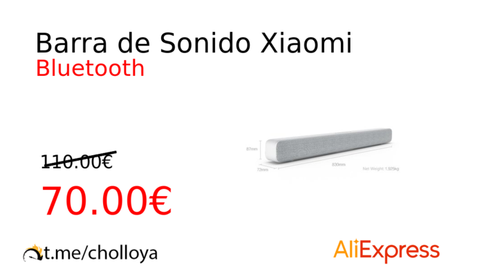 Barra de Sonido Xiaomi