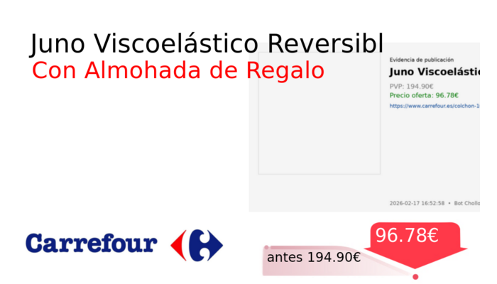 Juno Viscoelástico Reversibl