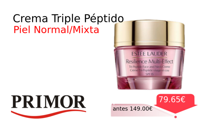Crema Triple Péptido