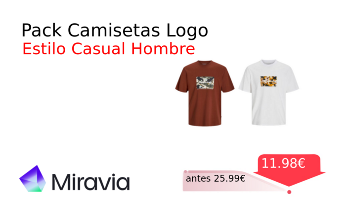Pack Camisetas Logo