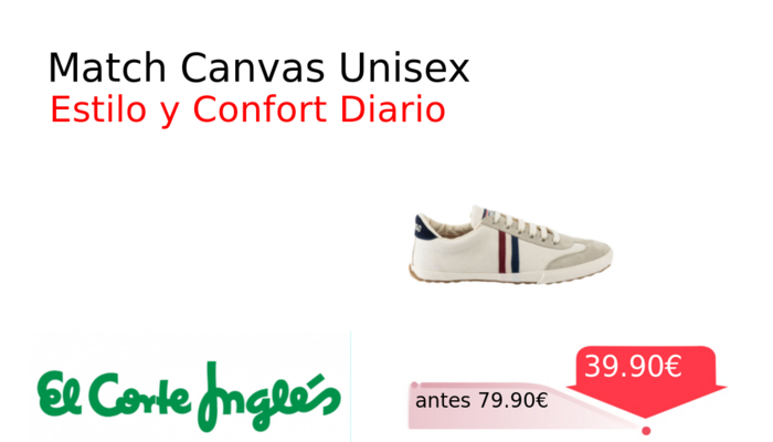 Match Canvas Unisex