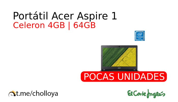 Portátil Acer Aspire 1