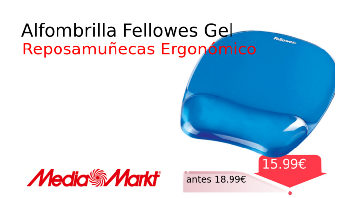 Alfombrilla Fellowes Gel