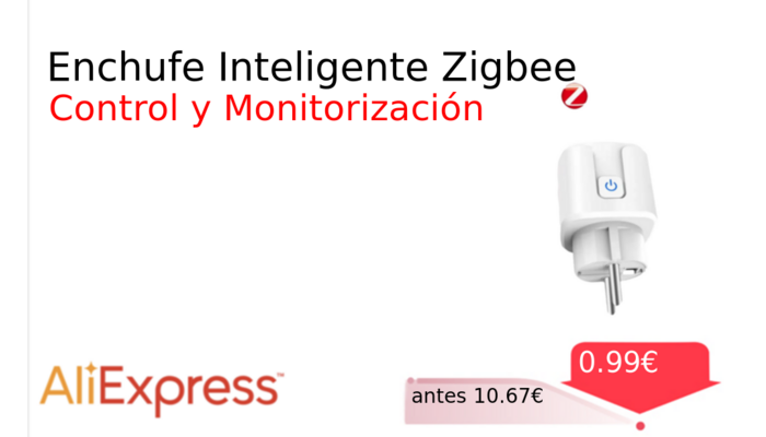Enchufe Inteligente Zigbee