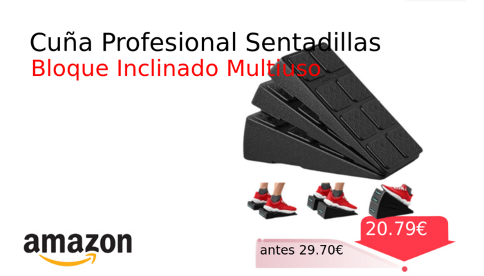 Cuña Profesional Sentadillas