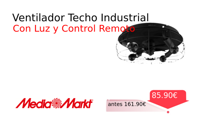 Ventilador Techo Industrial