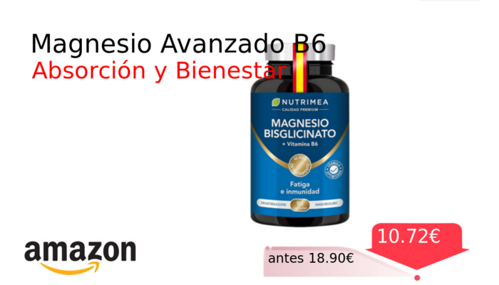 Magnesio Avanzado B6