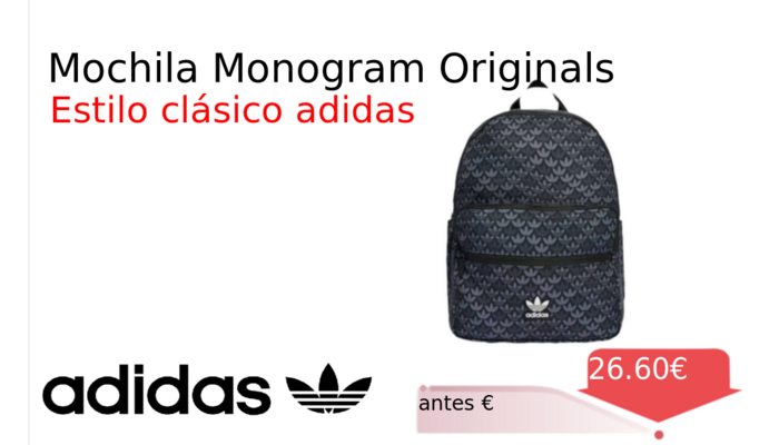 Mochila Monogram Originals