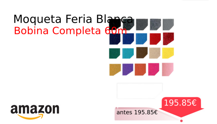 Moqueta Feria Blanca