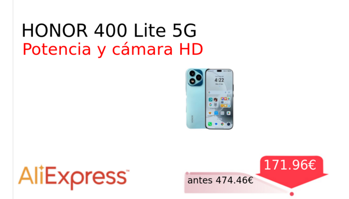 HONOR 400 Lite 5G