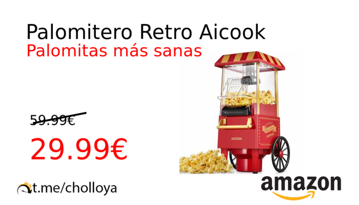 Palomitero Retro Aicook