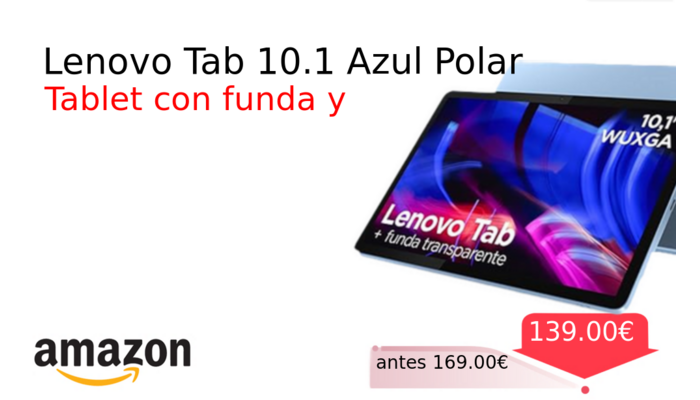 Lenovo Tab 10.1 Azul Polar