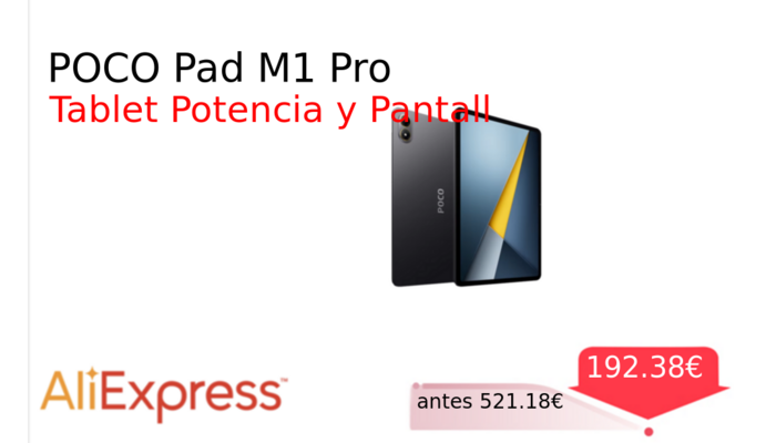 POCO Pad M1 Pro