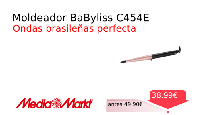 Moldeador BaByliss C454E