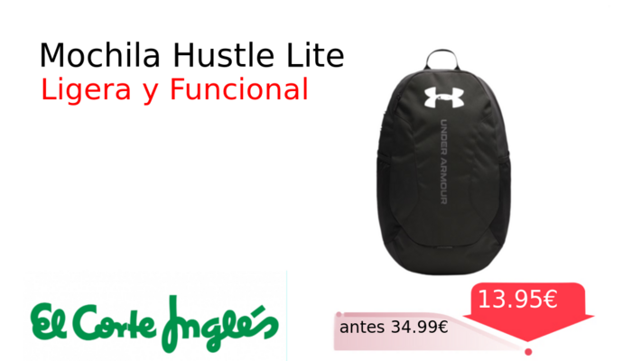 Mochila Hustle Lite
