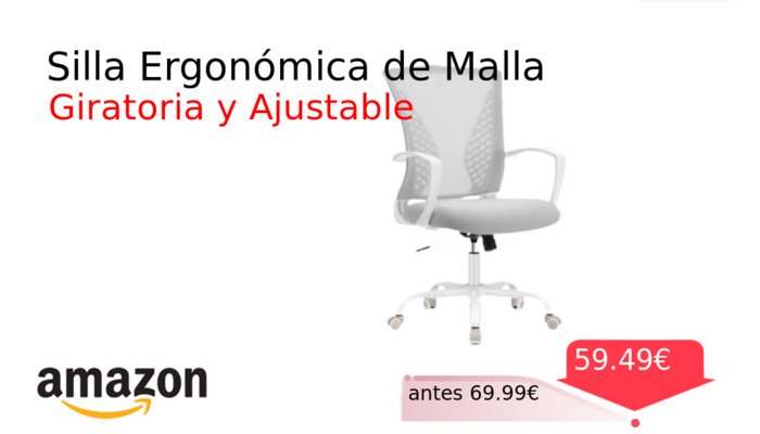 Silla Ergonómica de Malla